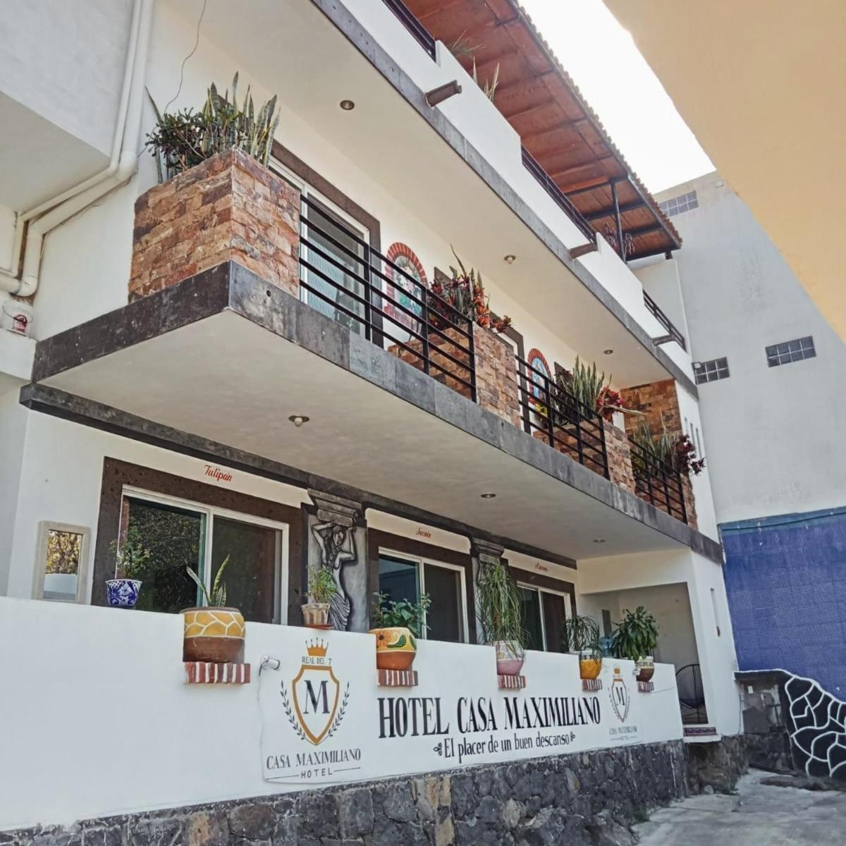 Hotel Casa Maximiliano Tepoztlán Exterior photo